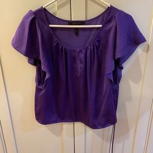 BCBG MaxAzria purple blouse